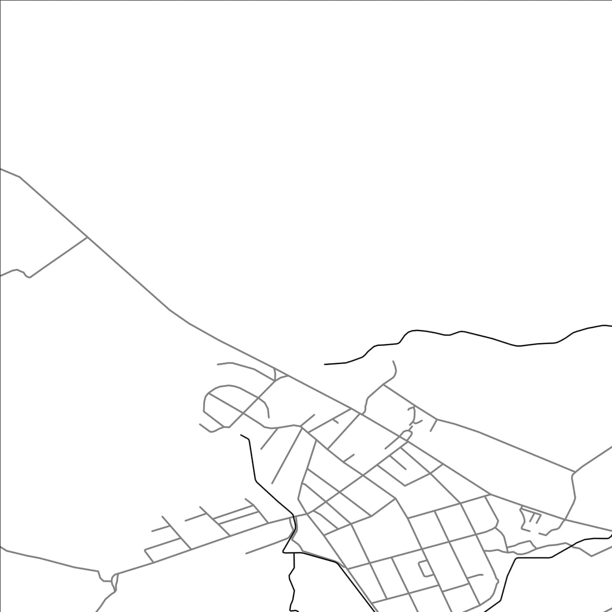 ROAD MAP OF ARAGATSAVAN, ARMENIA BY MAPBAKES