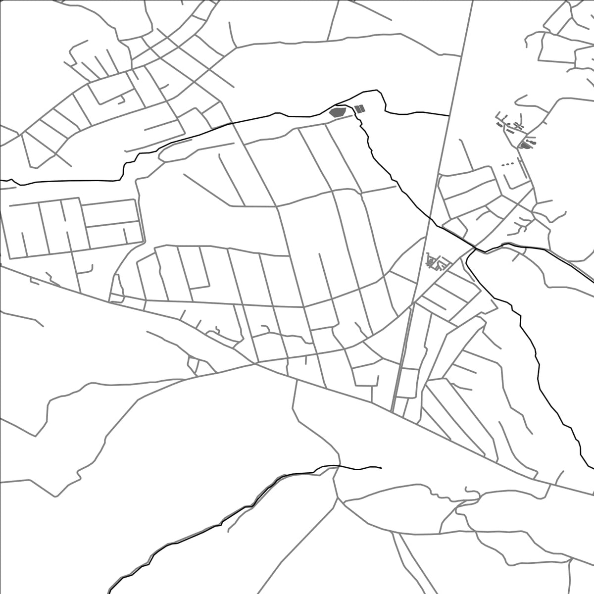 ROAD MAP OF ARAMUS, ARMENIA BY MAPBAKES