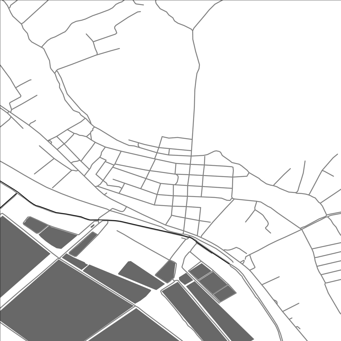 ROAD MAP OF ARMASH, ARMENIA BY MAPBAKES