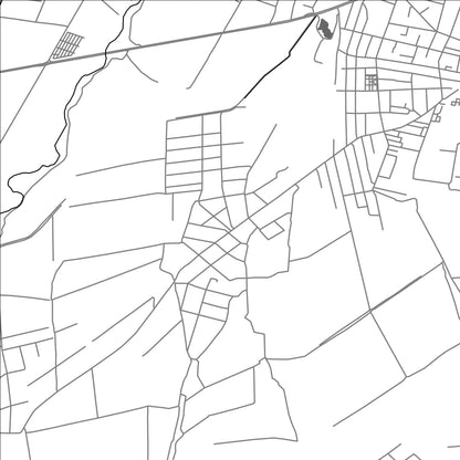 ROAD MAP OF ARTIMET, ARMENIA BY MAPBAKES