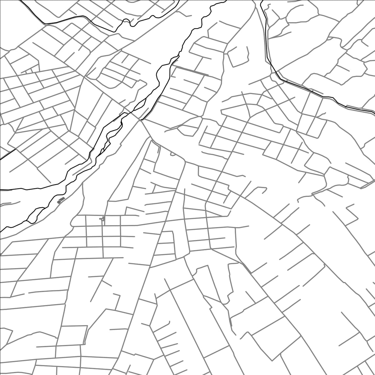 ROAD MAP OF AYGESTAN, ARMENIA BY MAPBAKES
