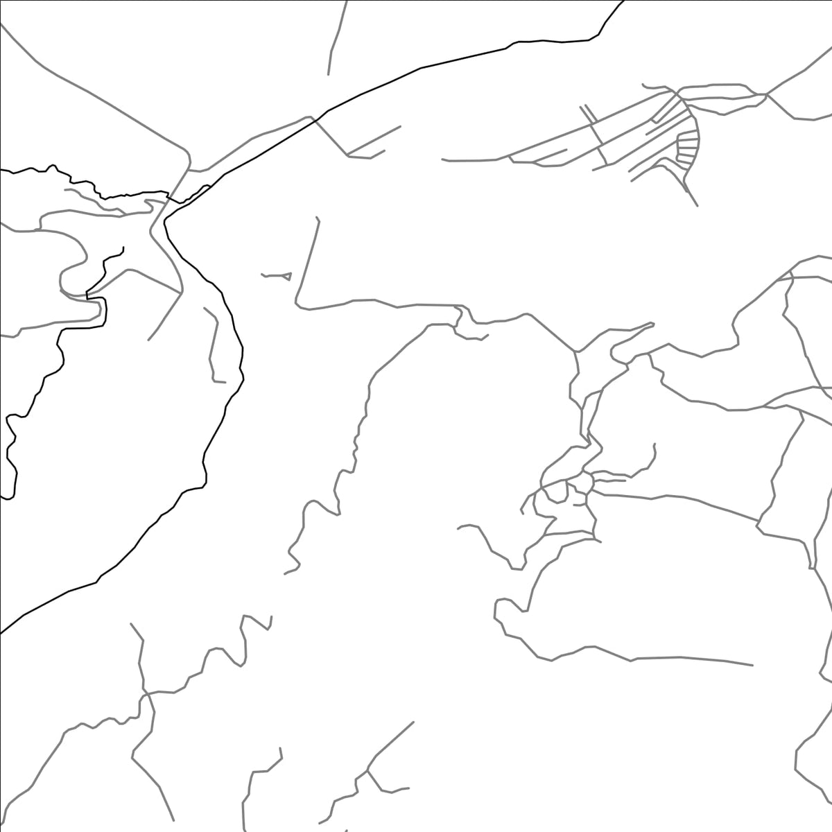ROAD MAP OF AZATAMUT, ARMENIA BY MAPBAKES