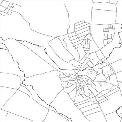ROAD MAP OF AZATAN, ARMENIA BY MAPBAKES