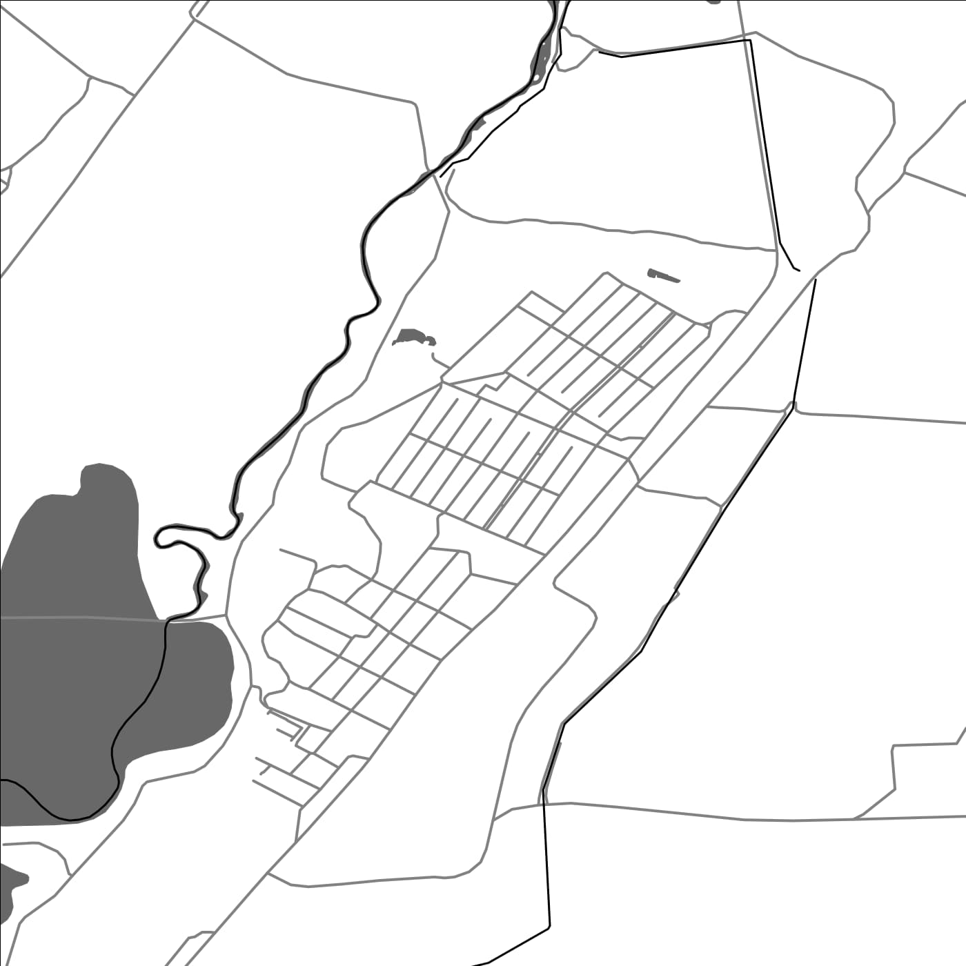 ROAD MAP OF BAYANDUR, ARMENIA BY MAPBAKES