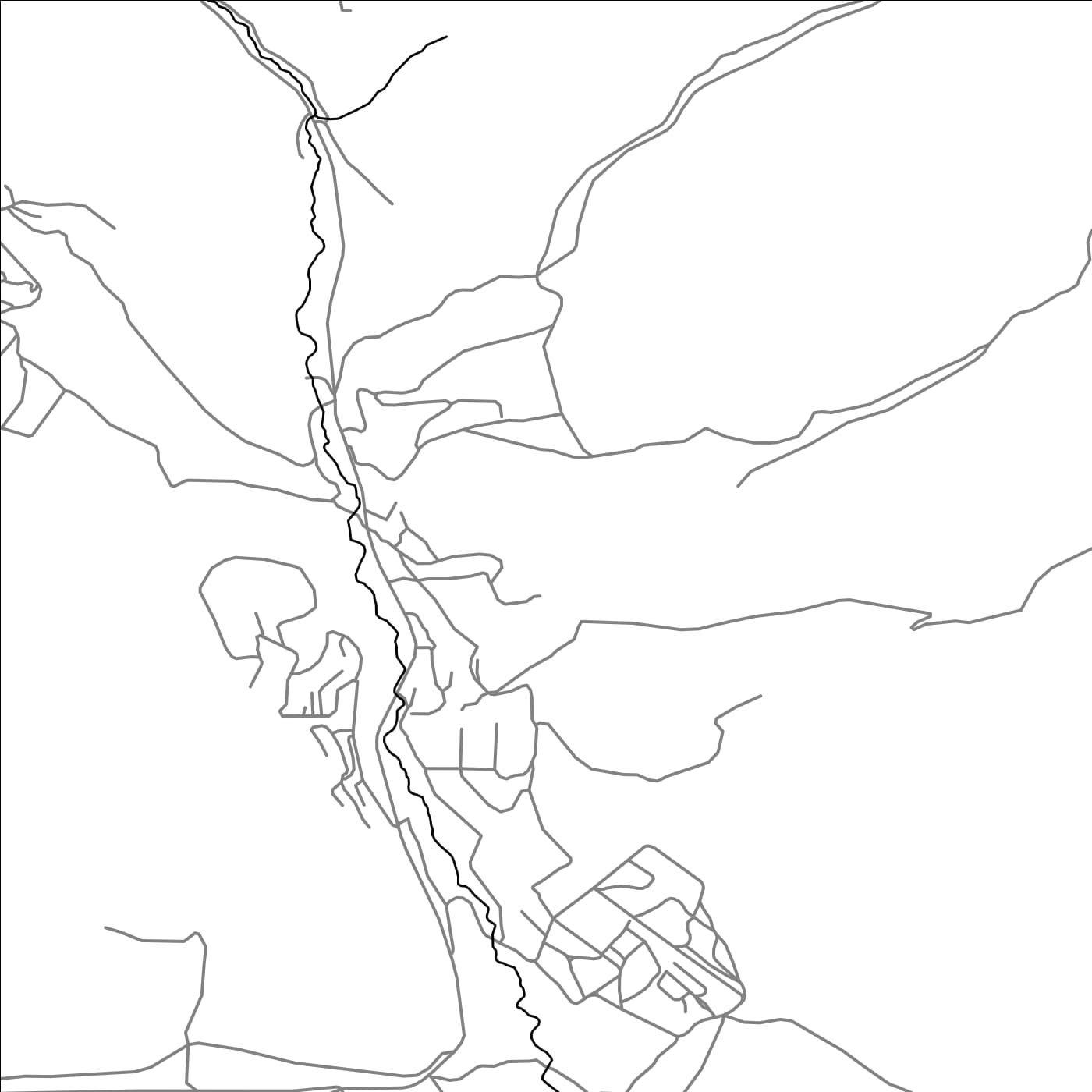 ROAD MAP OF BAZUM, ARMENIA BY MAPBAKES