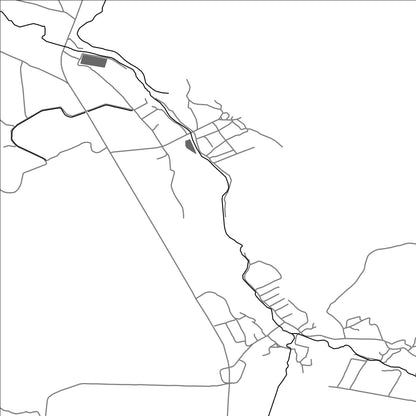 ROAD MAP OF BENIAMIN, ARMENIA BY MAPBAKES