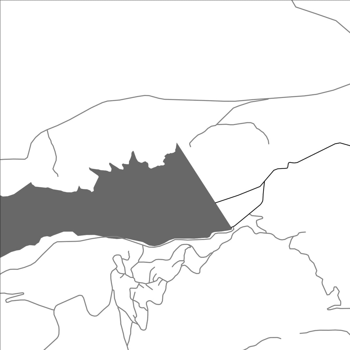 ROAD MAP OF BERKABER, ARMENIA BY MAPBAKES