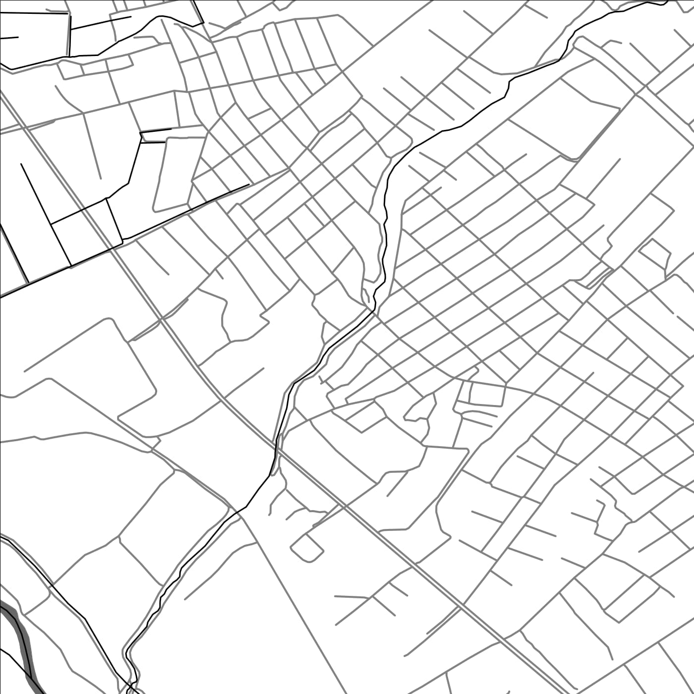 ROAD MAP OF BURASTAN, ARMENIA BY MAPBAKES