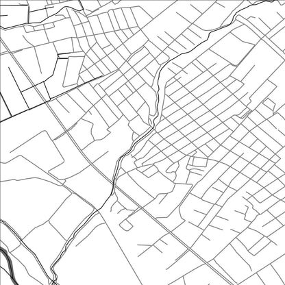 ROAD MAP OF BURASTAN, ARMENIA BY MAPBAKES