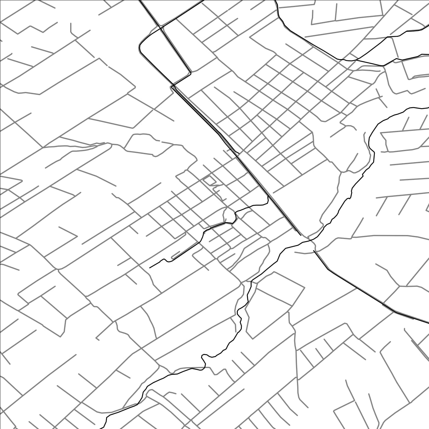 ROAD MAP OF BYURAVAN, ARMENIA BY MAPBAKES