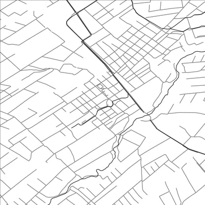 ROAD MAP OF BYURAVAN, ARMENIA BY MAPBAKES