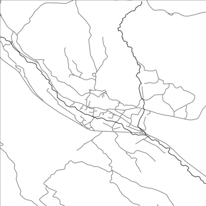 ROAD MAP OF CHIVA, ARMENIA BY MAPBAKES