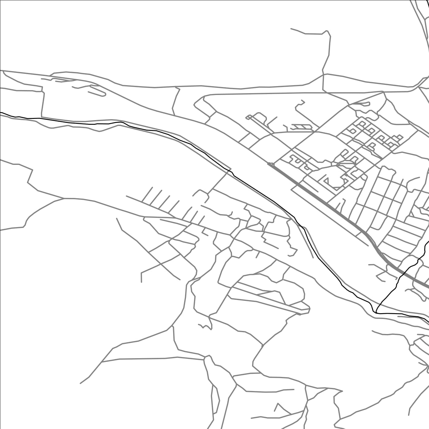 ROAD MAP OF DARPAS, ARMENIA BY MAPBAKES