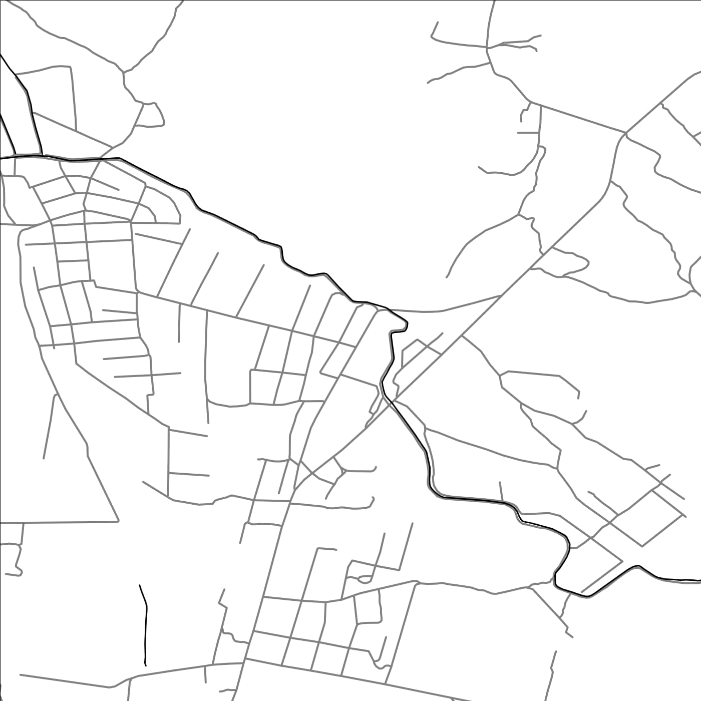 ROAD MAP OF DASHT, ARMENIA BY MAPBAKES