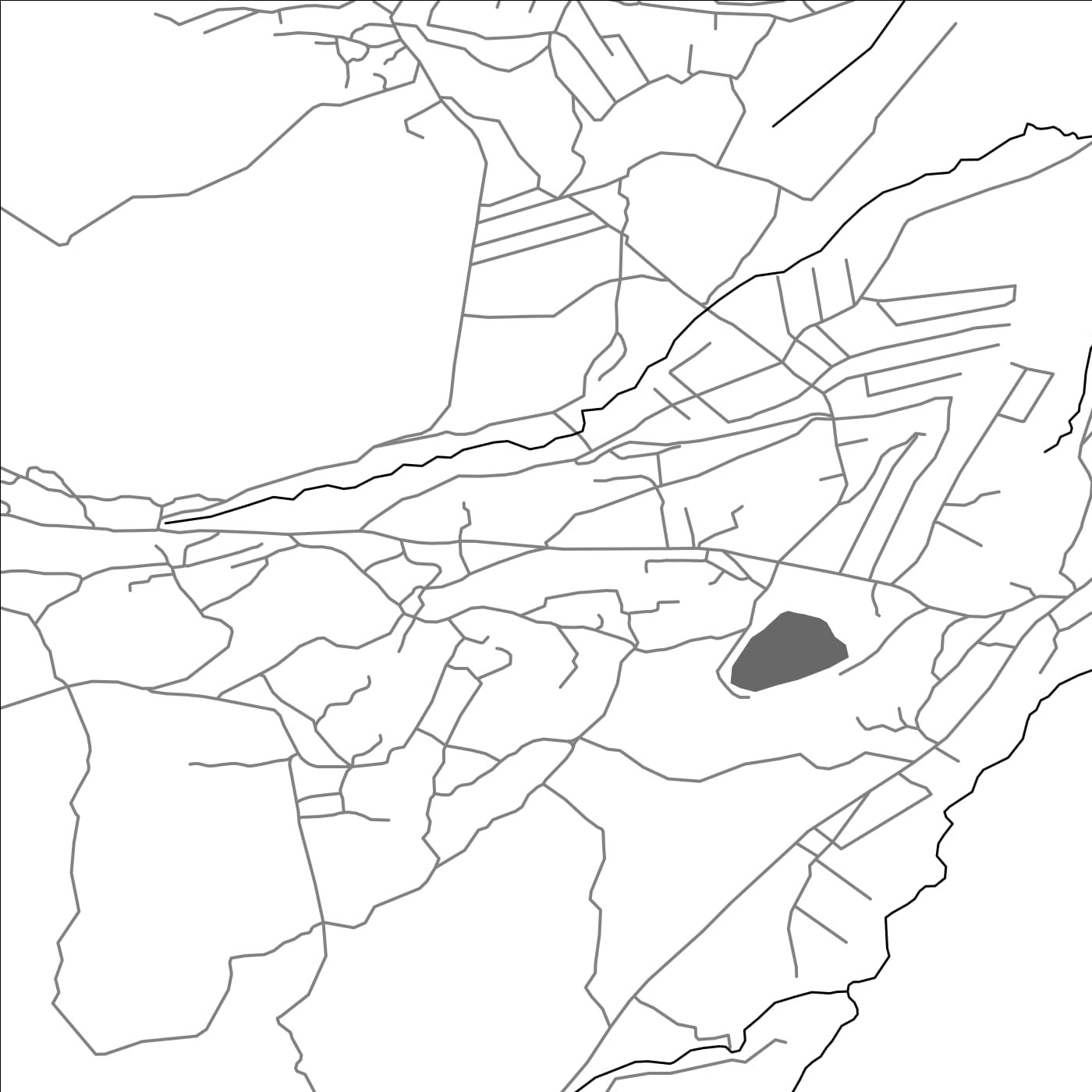 ROAD MAP OF DZORAGYUGH, ARMENIA BY MAPBAKES