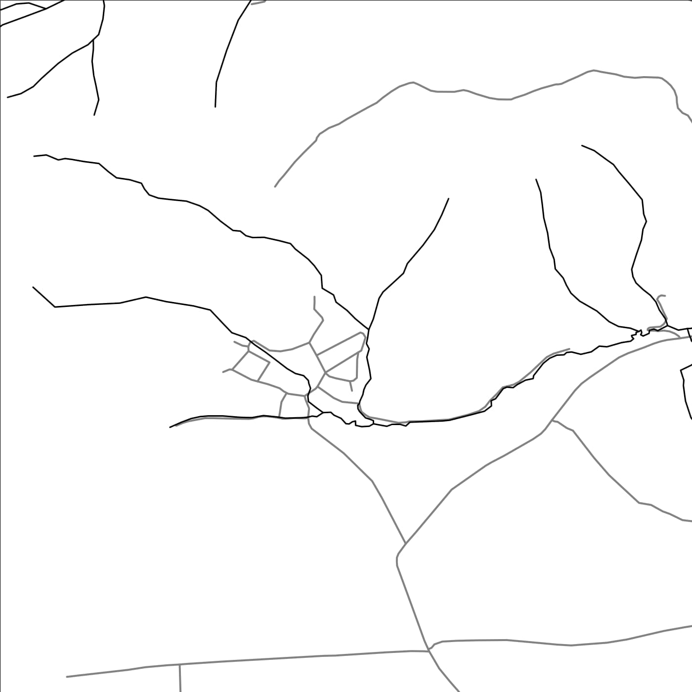 ROAD MAP OF DZORAMUT, ARMENIA BY MAPBAKES