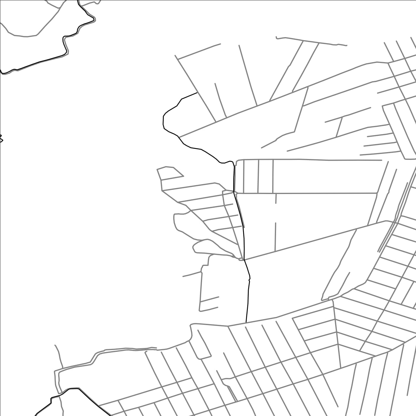 ROAD MAP OF FERIK, ARMENIA BY MAPBAKES