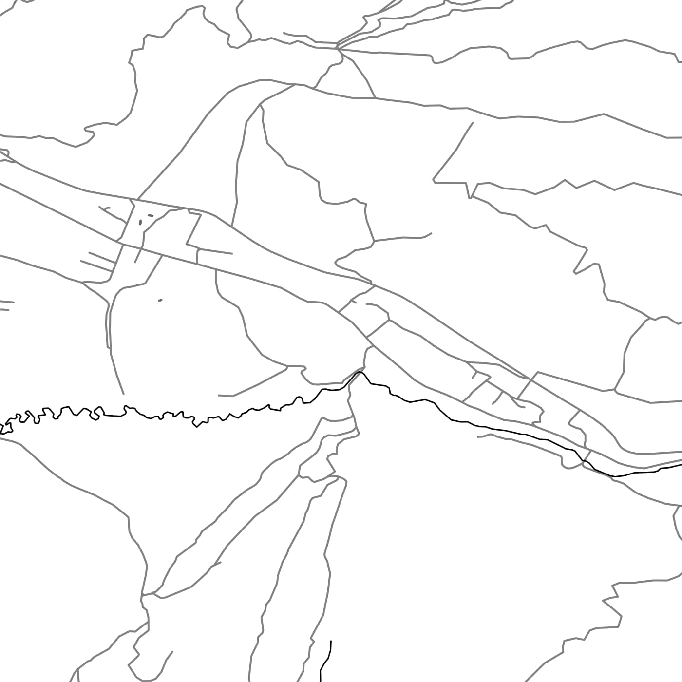 ROAD MAP OF FIOLETOVO, ARMENIA BY MAPBAKES