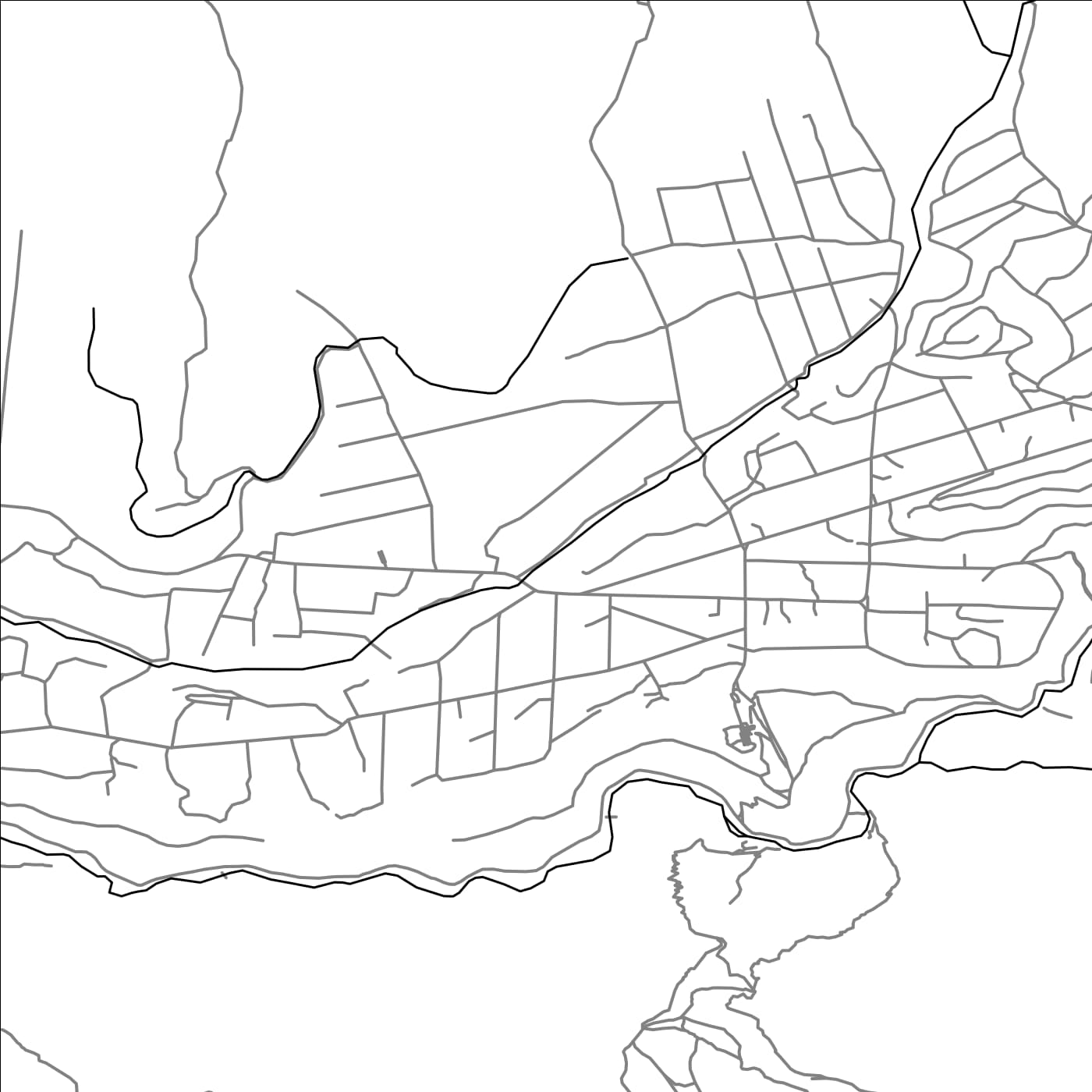 ROAD MAP OF GARRNI, ARMENIA BY MAPBAKES