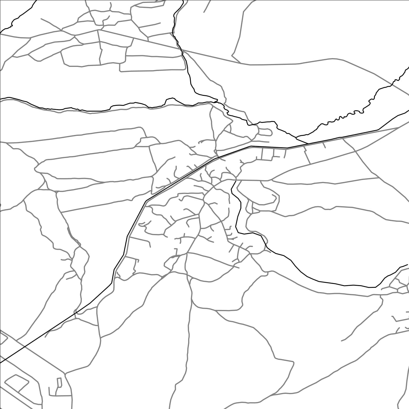 ROAD MAP OF GEGHAMAVAN, ARMENIA BY MAPBAKES