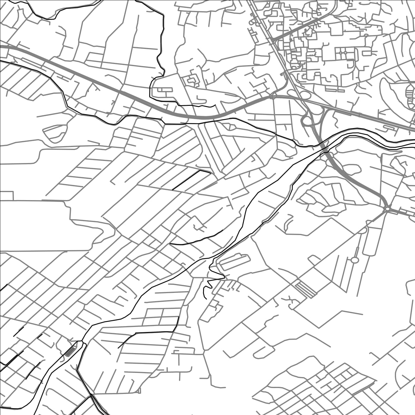 ROAD MAP OF GEGHANIST, ARMENIA BY MAPBAKES