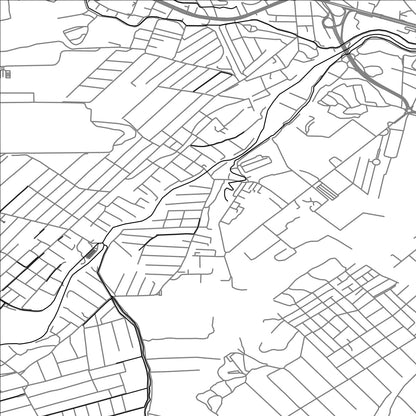 ROAD MAP OF GETAPNYA, ARMENIA BY MAPBAKES