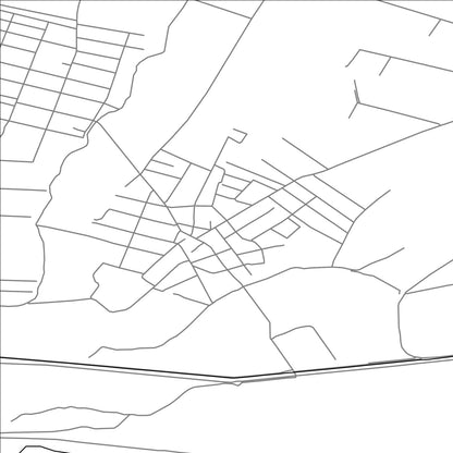 ROAD MAP OF GETASHEN, ARMENIA BY MAPBAKES