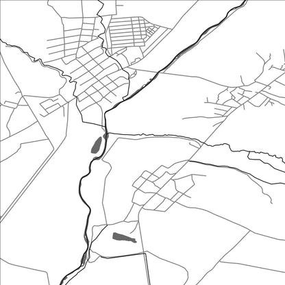 ROAD MAP OF GETK, ARMENIA BY MAPBAKES