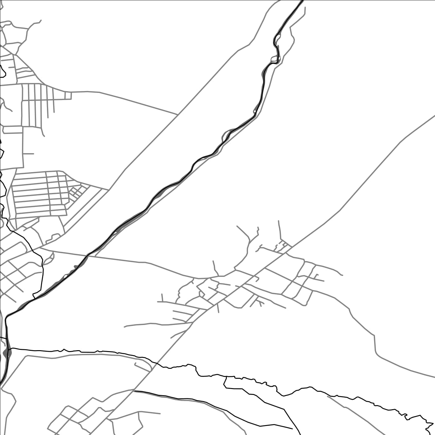 ROAD MAP OF GHARIBJANYAN, ARMENIA BY MAPBAKES