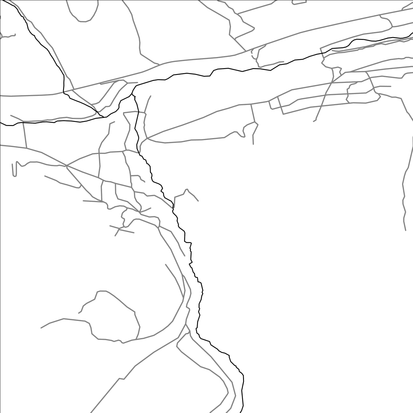 ROAD MAP OF GHURSALI, ARMENIA BY MAPBAKES