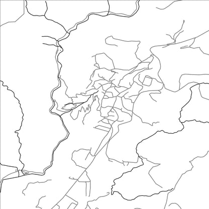 ROAD MAP OF GNDEVAZ, ARMENIA BY MAPBAKES