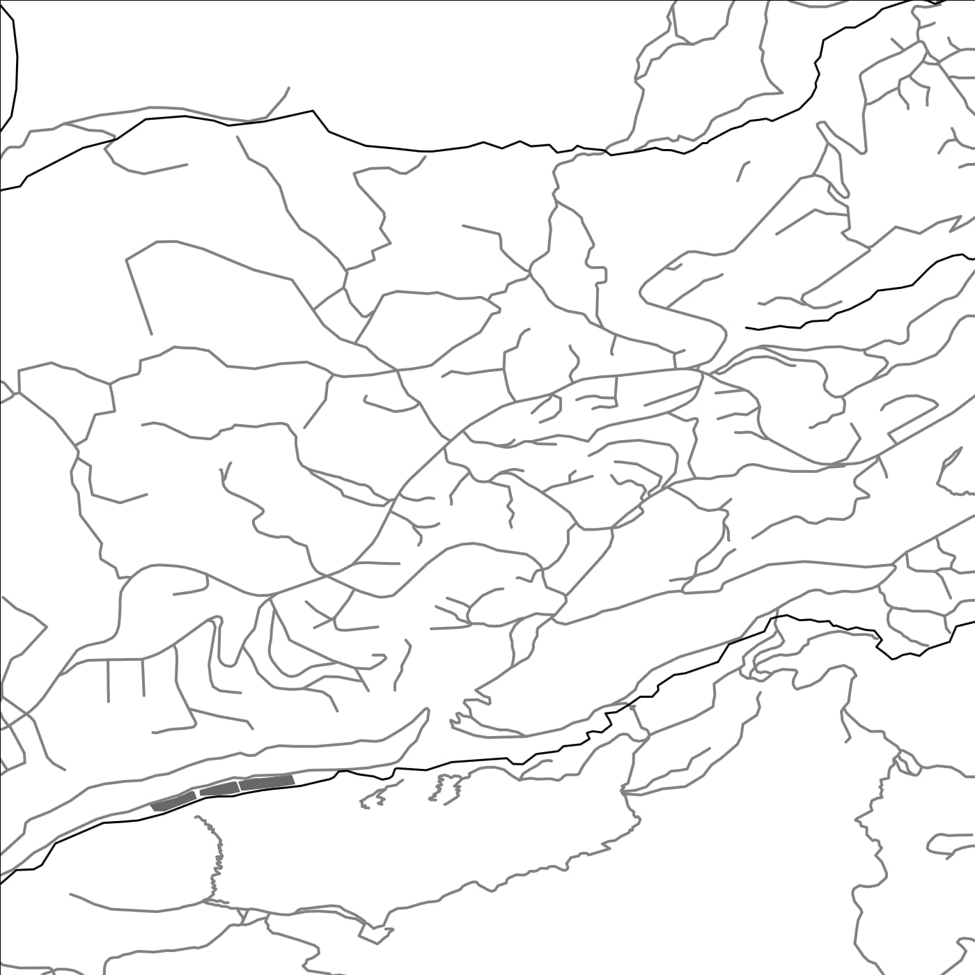 ROAD MAP OF GOGHT, ARMENIA BY MAPBAKES