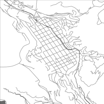 ROAD MAP OF GORIS, ARMENIA BY MAPBAKES