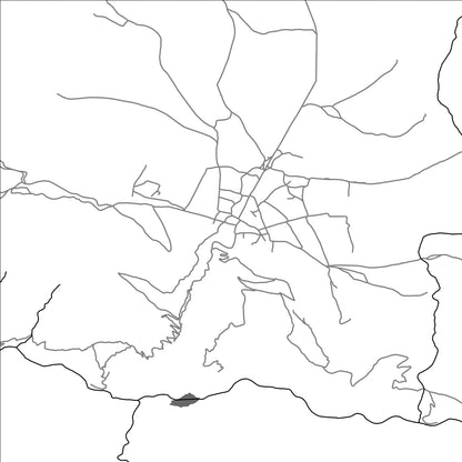 ROAD MAP OF HARZHIS, ARMENIA BY MAPBAKES