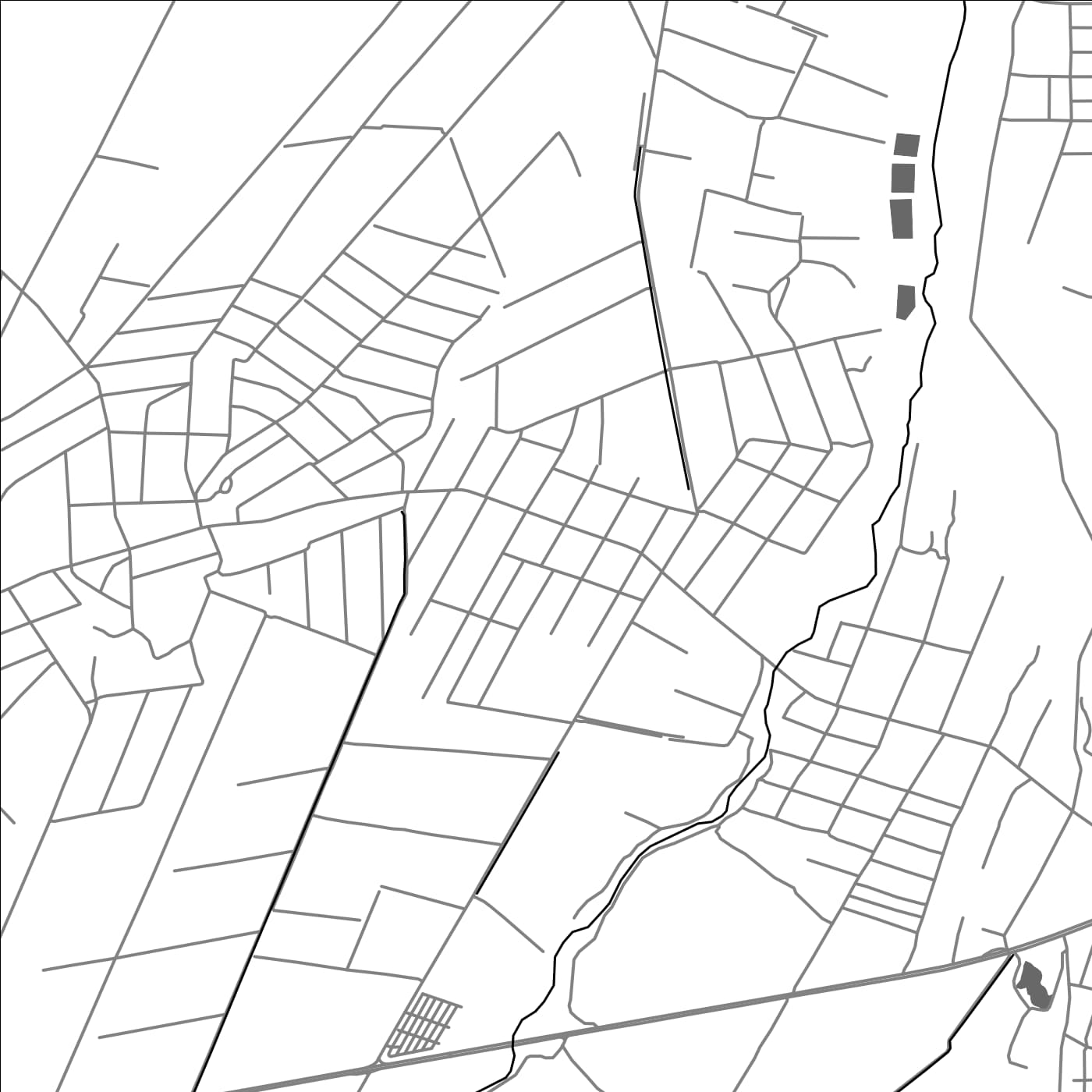 ROAD MAP OF HOVTAMEJ, ARMENIA BY MAPBAKES