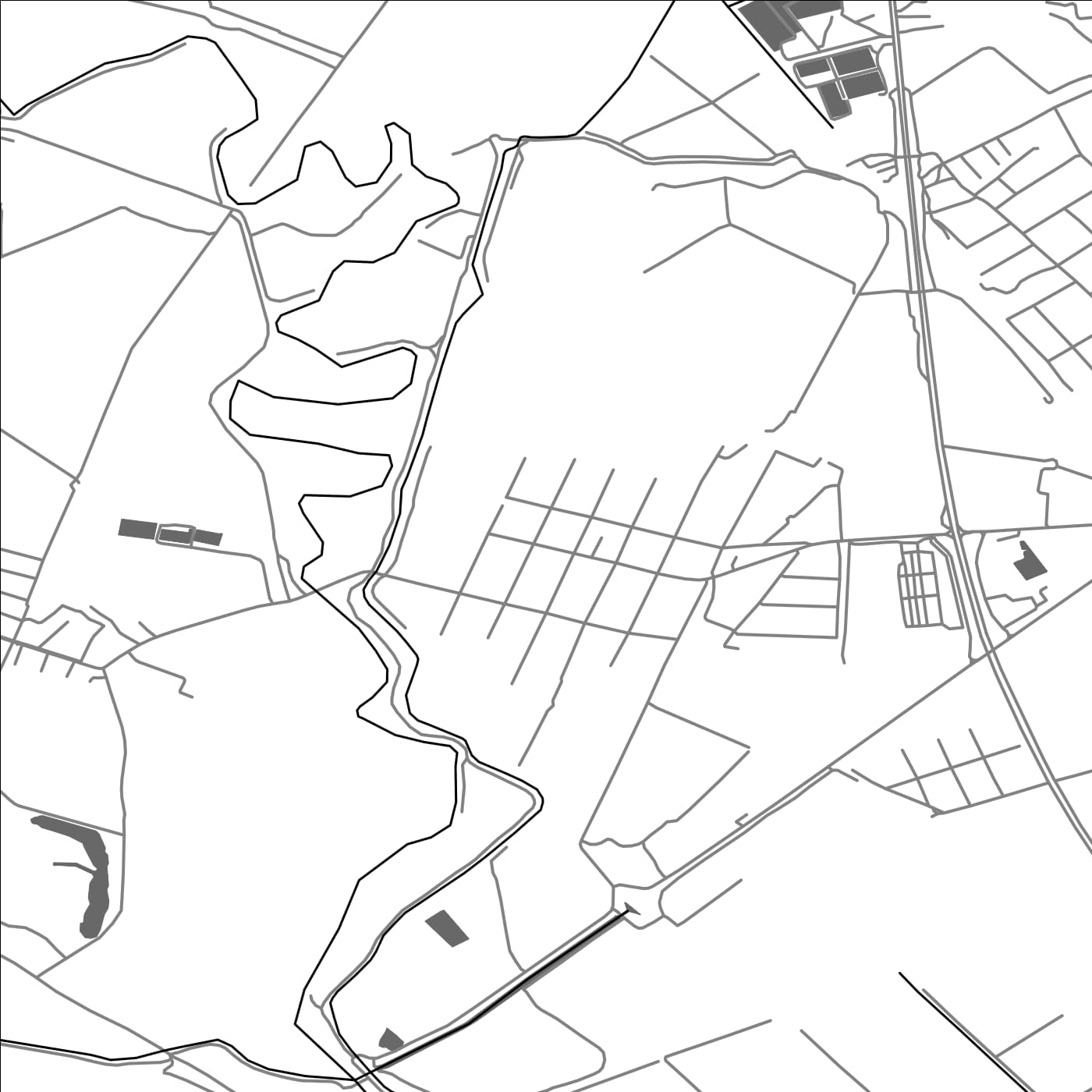 ROAD MAP OF HOVTASHEN, ARMENIA BY MAPBAKES