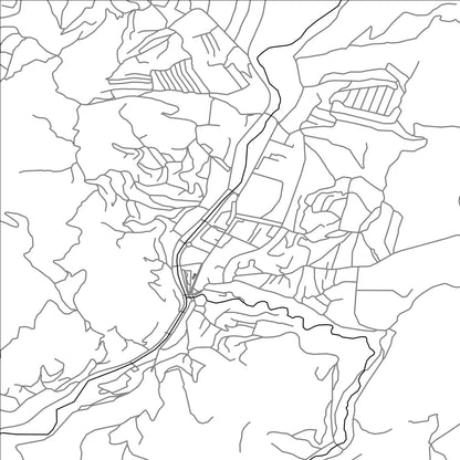 ROAD MAP OF IJEVAN, ARMENIA BY MAPBAKES