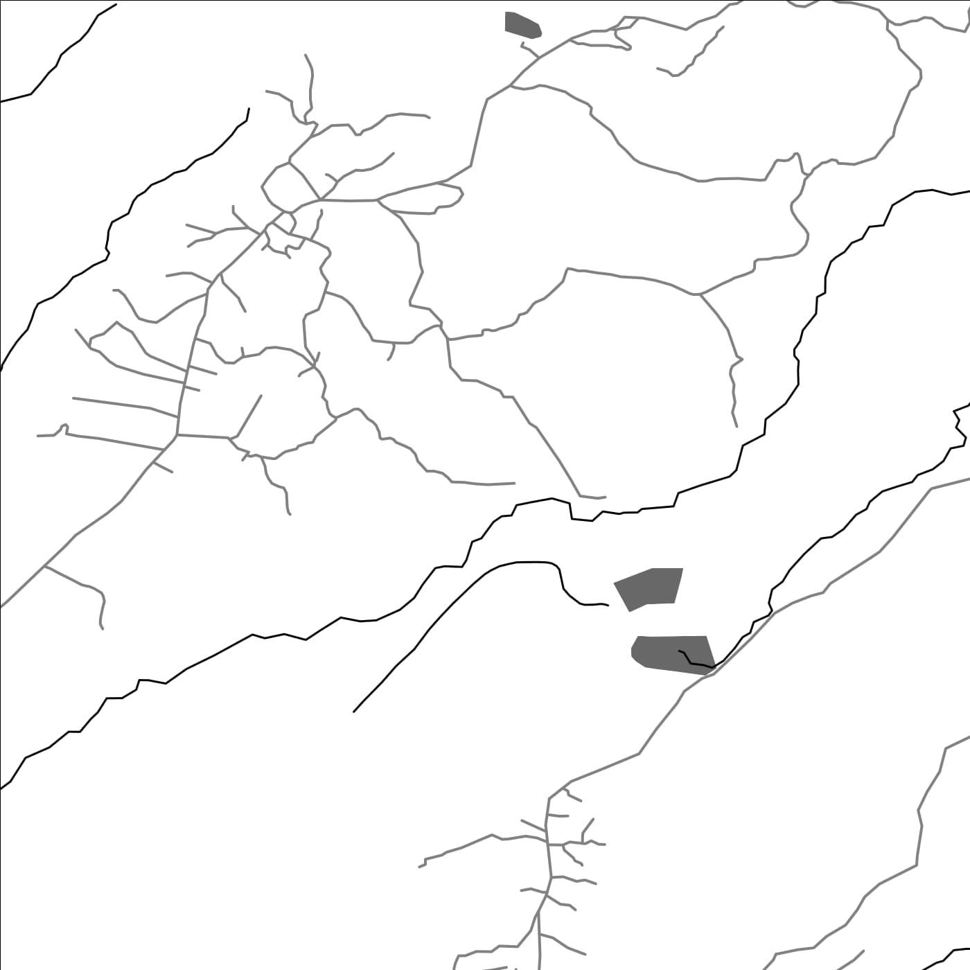 ROAD MAP OF IRIND, ARMENIA BY MAPBAKES