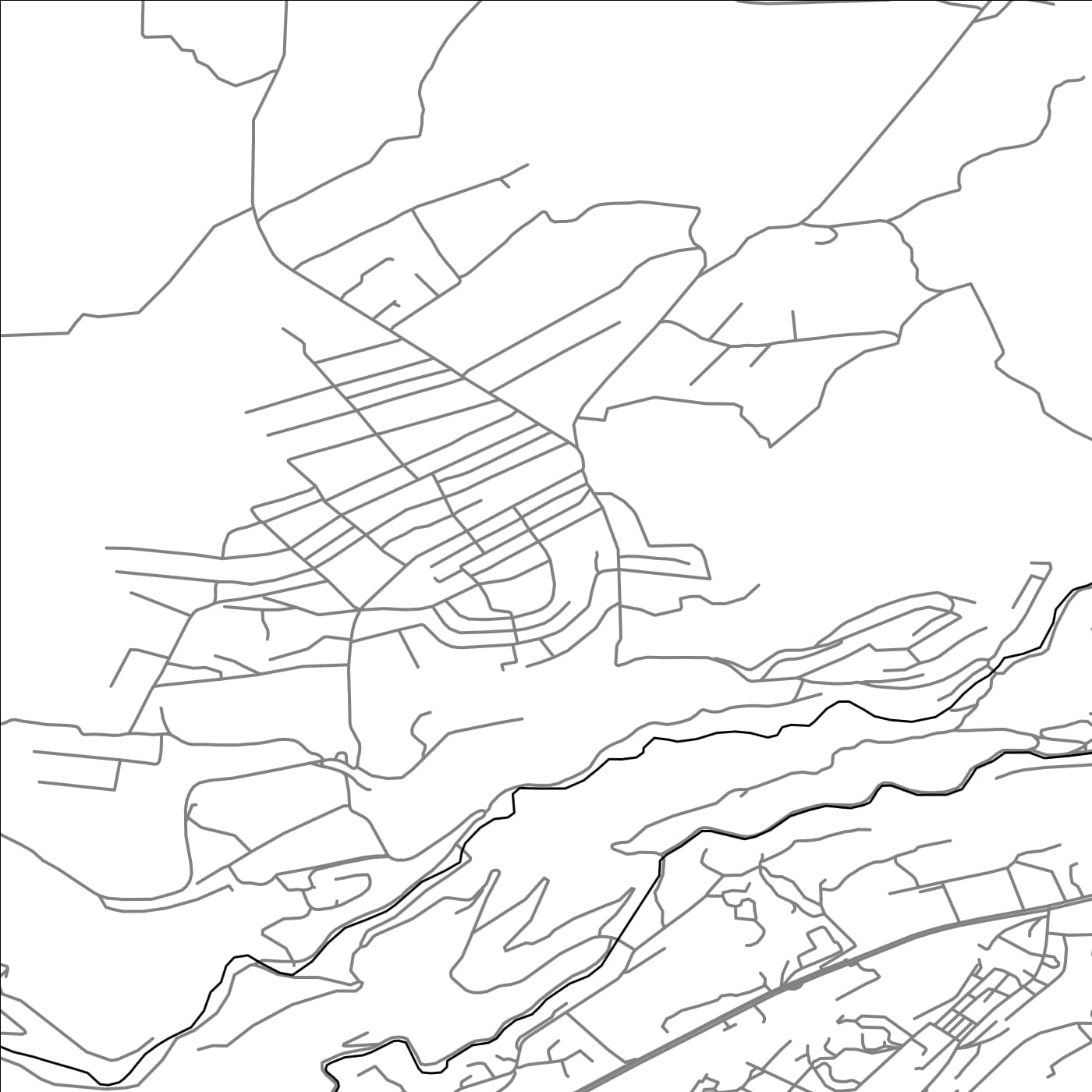 ROAD MAP OF KANAKERRAVAN, ARMENIA BY MAPBAKES