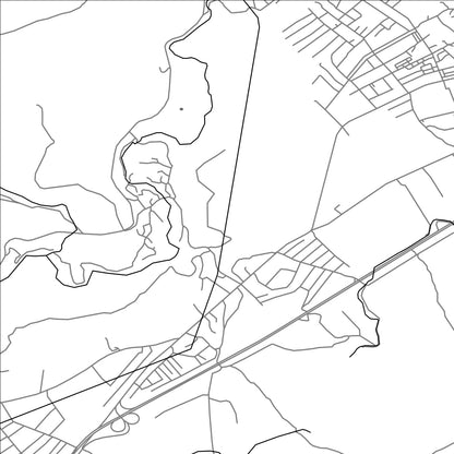 ROAD MAP OF KAGHSI, ARMENIA BY MAPBAKES