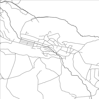 ROAD MAP OF KAMARIS, ARMENIA BY MAPBAKES