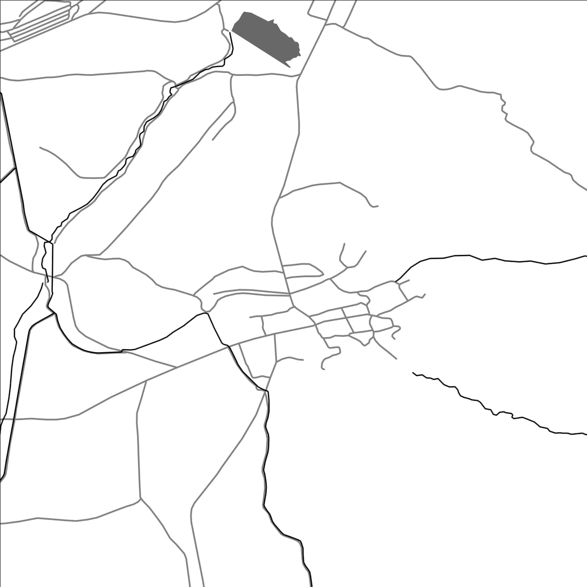 ROAD MAP OF KAMO, ARMENIA BY MAPBAKES