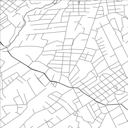 ROAD MAP OF KANACHUT, ARMENIA BY MAPBAKES