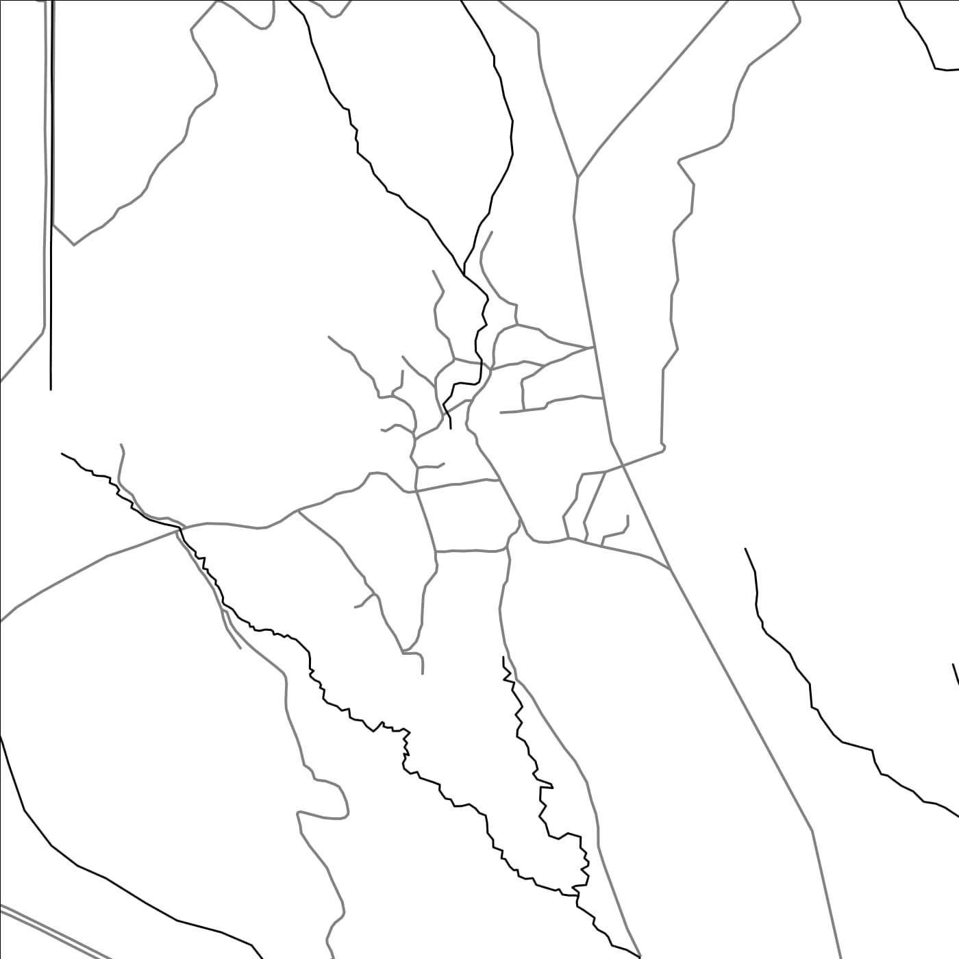 ROAD MAP OF KAPS, ARMENIA BY MAPBAKES