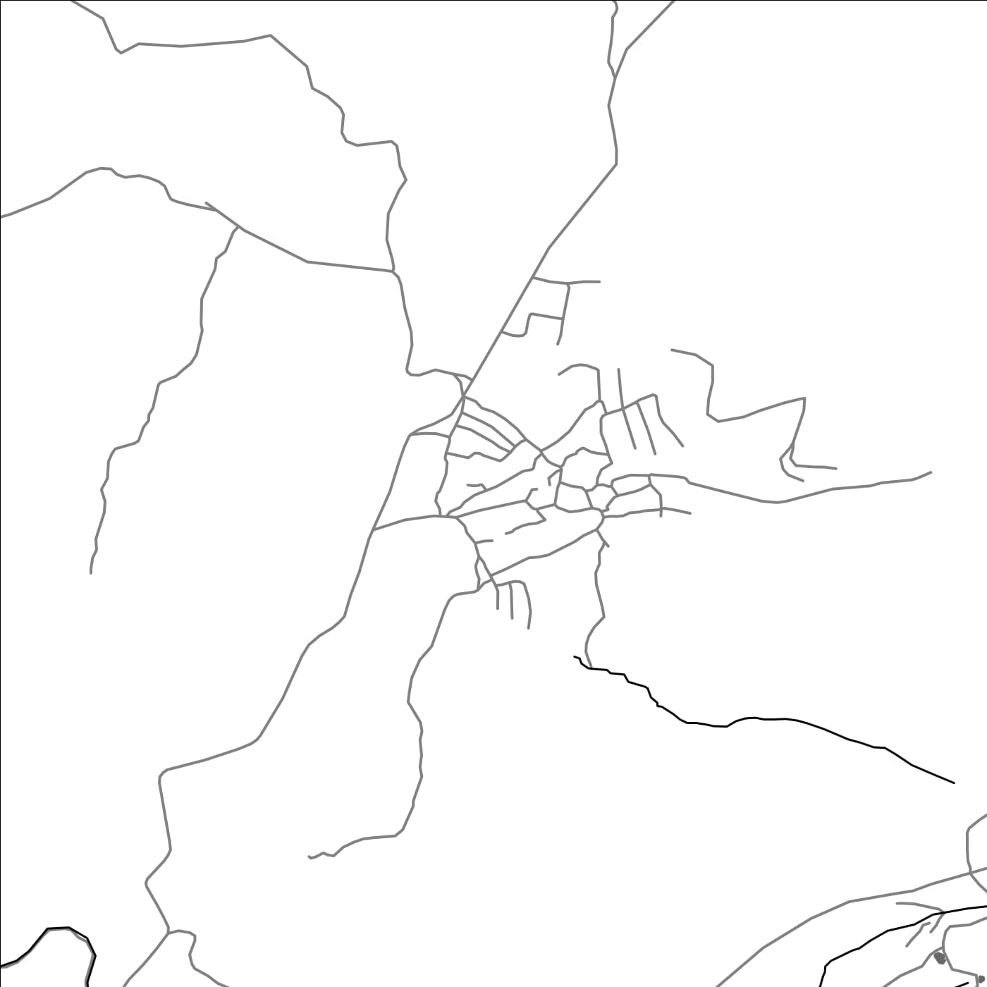 ROAD MAP OF KAPUTAN, ARMENIA BY MAPBAKES