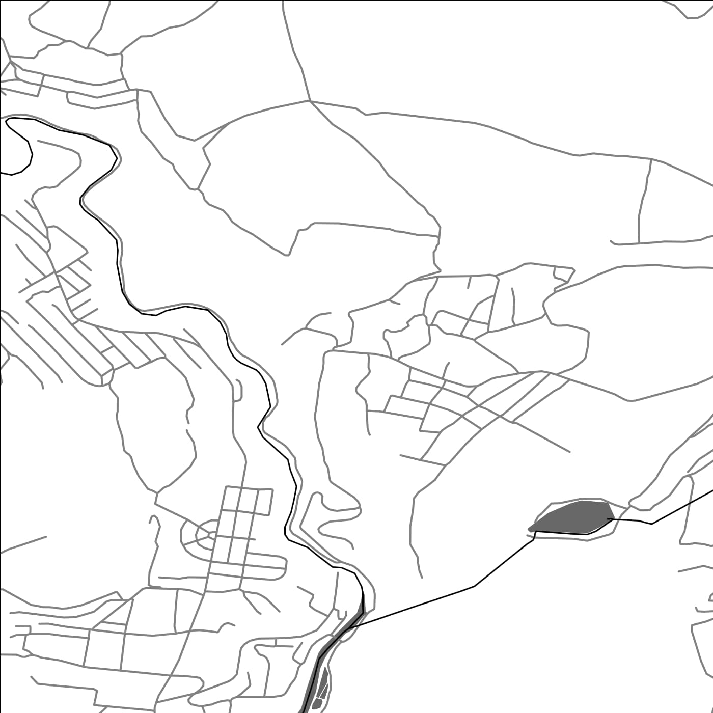 ROAD MAP OF KARENIS, ARMENIA BY MAPBAKES