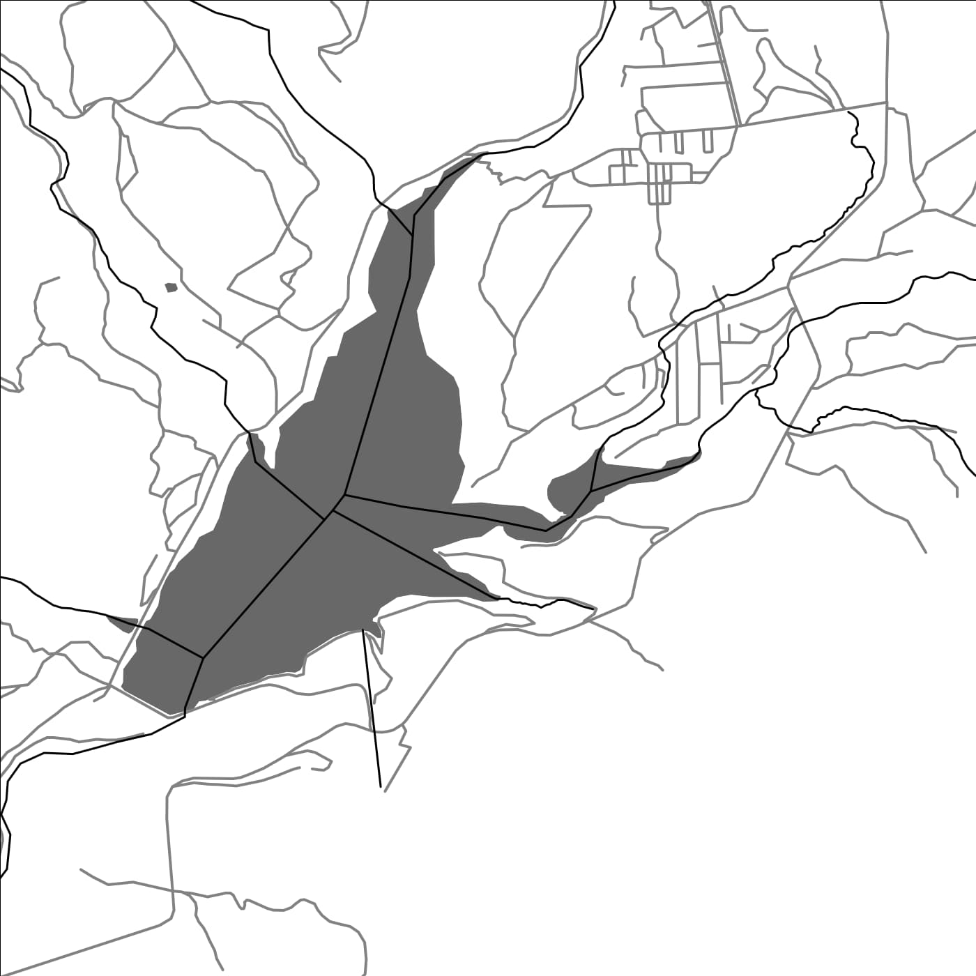 ROAD MAP OF KECHUT, ARMENIA BY MAPBAKES