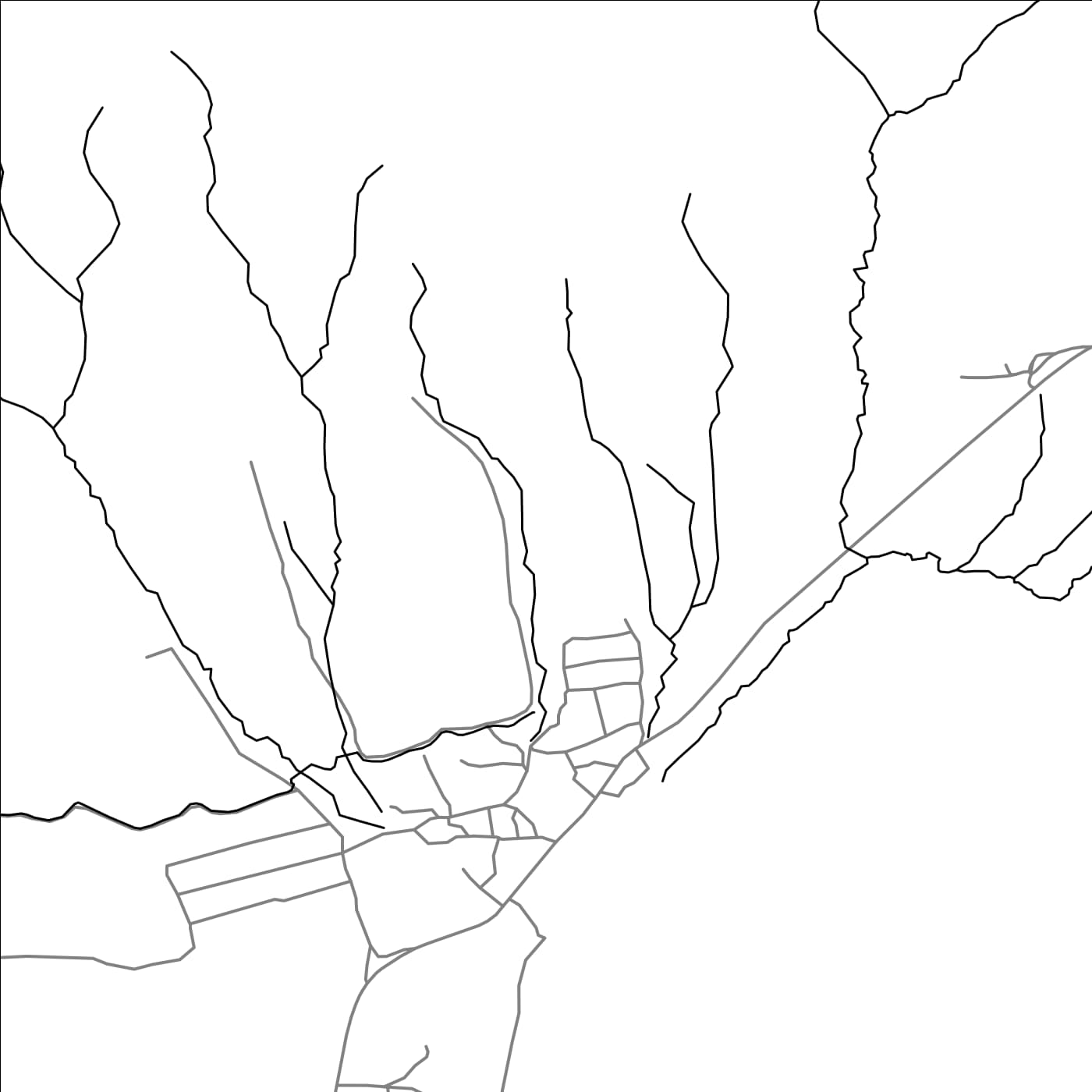 ROAD MAP OF KETI, ARMENIA BY MAPBAKES