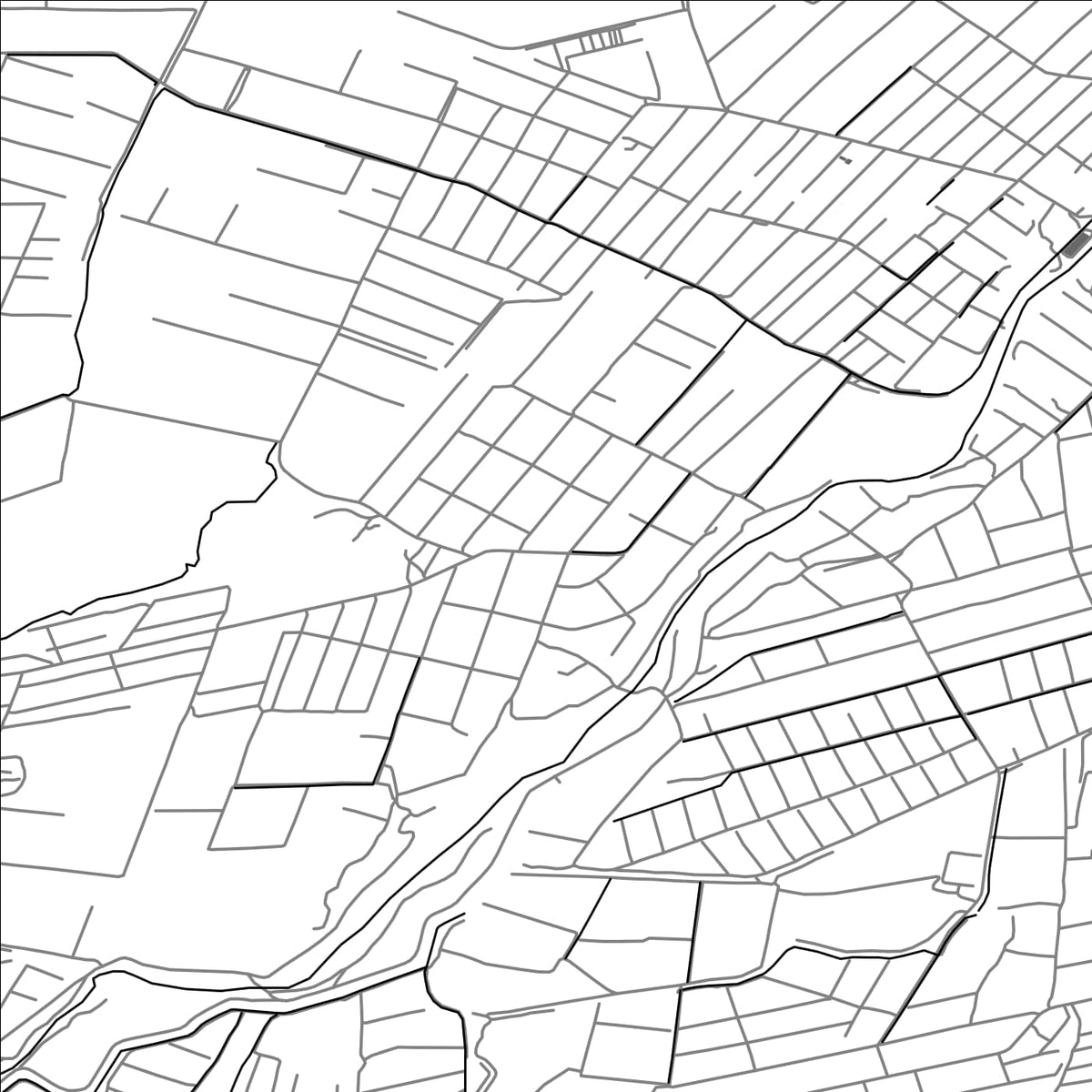 ROAD MAP OF KHACHPARR, ARMENIA BY MAPBAKES