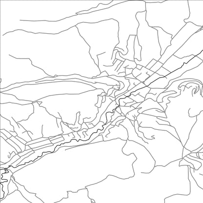 ROAD MAP OF KOGHB, ARMENIA BY MAPBAKES